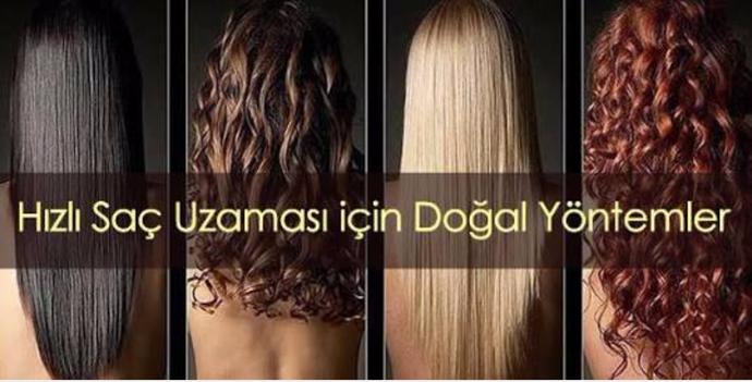 Saçları uzatmak için doğal tarifler 😊