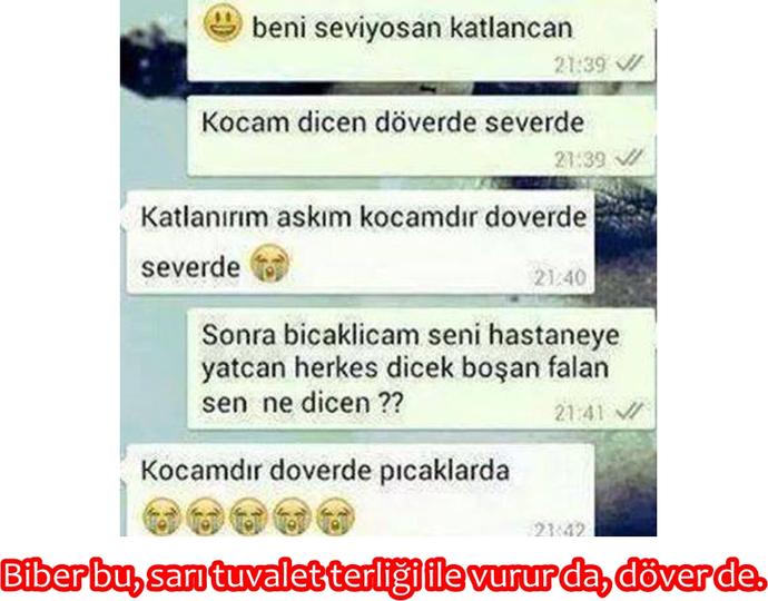 Yılışık Whatsapp Aşkları