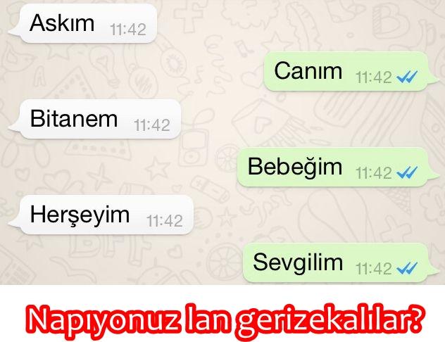 Yılışık Whatsapp Aşkları