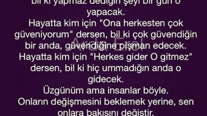 Sırları Olur Bazen İnsanın, Kimseyle Paylaşamadığı...