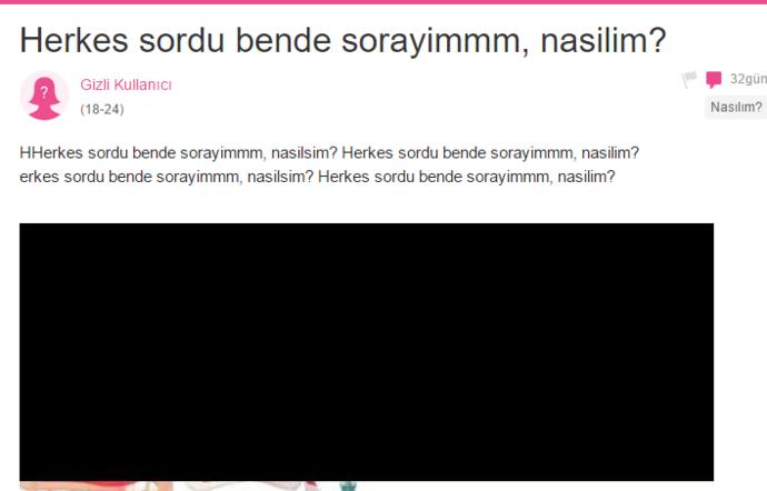Sitemizde "Nasılım?" Sorusu Soran Kız Tipleri