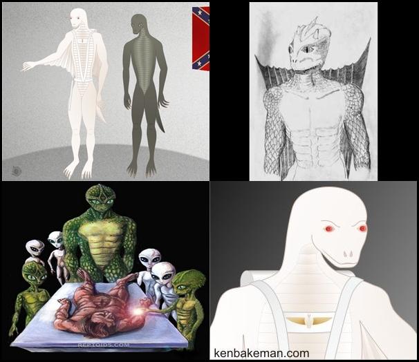 Reptilian (Cinler?) ve Uzaylılar hakkında genel bilgi