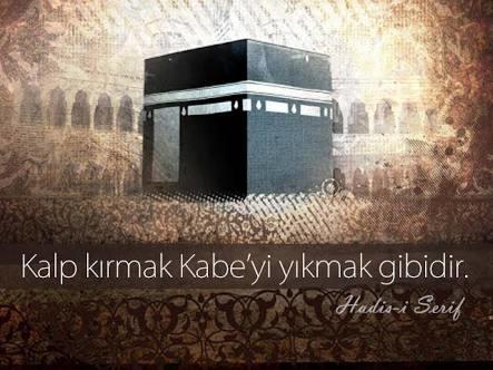 Her gün kaç Kâbe yıktığınızdan haberiniz var mı?
