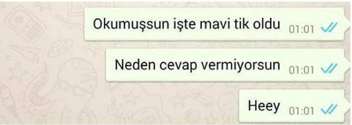 WhatsApp'tan İlişki Muhabbetleri