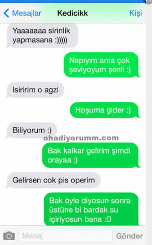 WhatsApp'tan İlişki Muhabbetleri