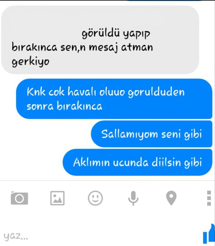WhatsApp'tan İlişki Muhabbetleri