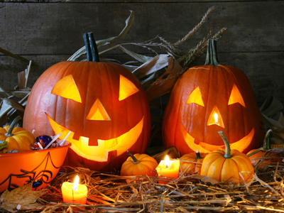 Kabağı sevdiren Halloween party :)