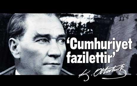 Cumhuriyet Bayramımız Kutlu Olsun