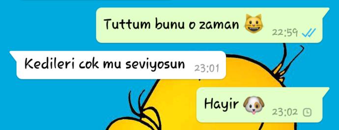 #beren18 'in whatsapp diyaloğu