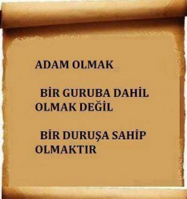Erkek misin ? Adam mısın ?