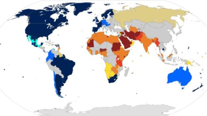 Ülkelerin Cinsel Eğitim Yaşı ve Cinsel İlişkiye Başlama Yaşları