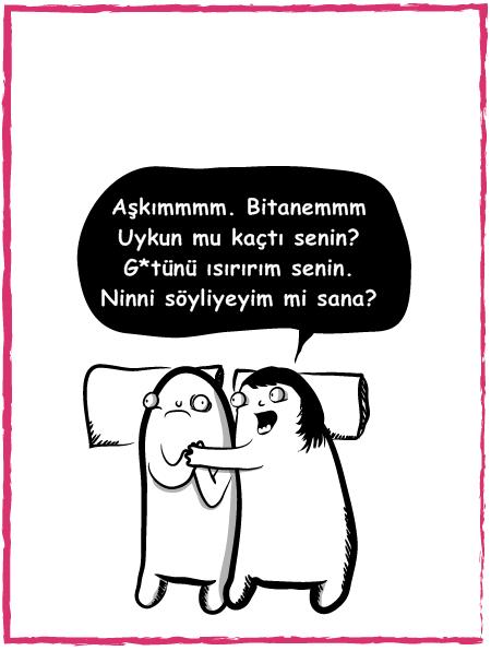 Sevgiliye Sarılarak Uyuma Problemi