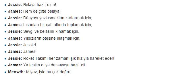 Pokemonları kim bilmez ki 