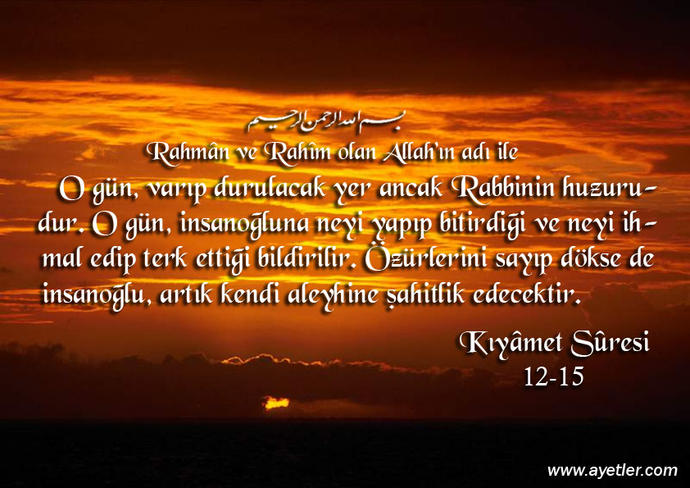 Kıyamet ve Hesaplaşma Mahşer