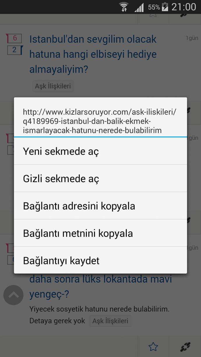 Günün sorusu nasıl yapılır?