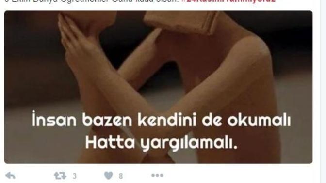 Öğretmenler Günü Etiketi #24KasımıTanımıyoruz Hakkında