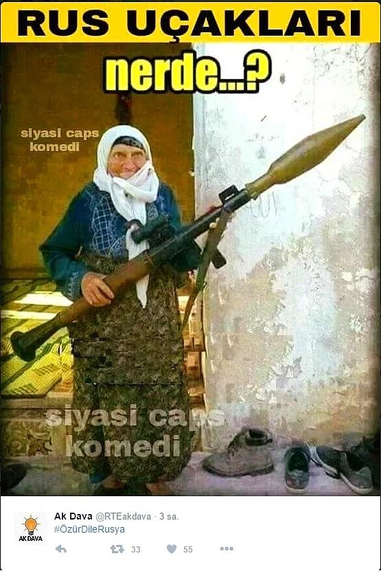 Düşürülen Rus Uçağı Hakkında Twitter'dan En İyi Tweetler
