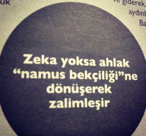 Namus Nedir, Ne Değildir?
