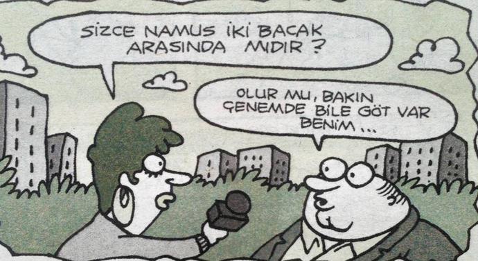 Birde namusu benden dinleyin..