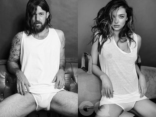 "Miranda Kerr mi, Ben mi?" Diyen Adam :)
