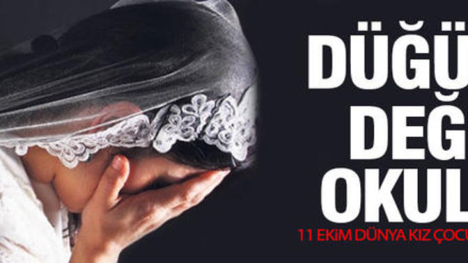 Okula değil Gerdeğe Sokmak! 181 Bin 36 Çocuk Gelinimiz Var!