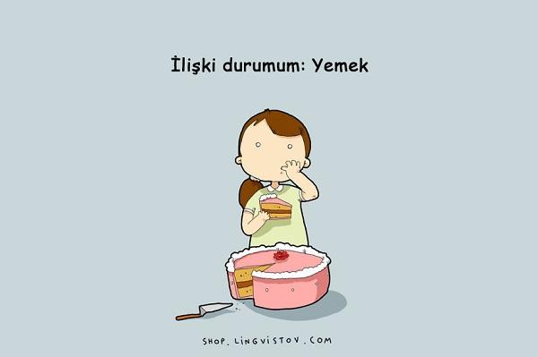 Yalnız Olan Kadınların Düşüncelerini Anlatan Eğlenceli ve Düşündürücü İllüstrasyonlar!