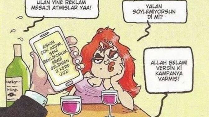 Karikatürlerle Türk Kadını ve Erkeği