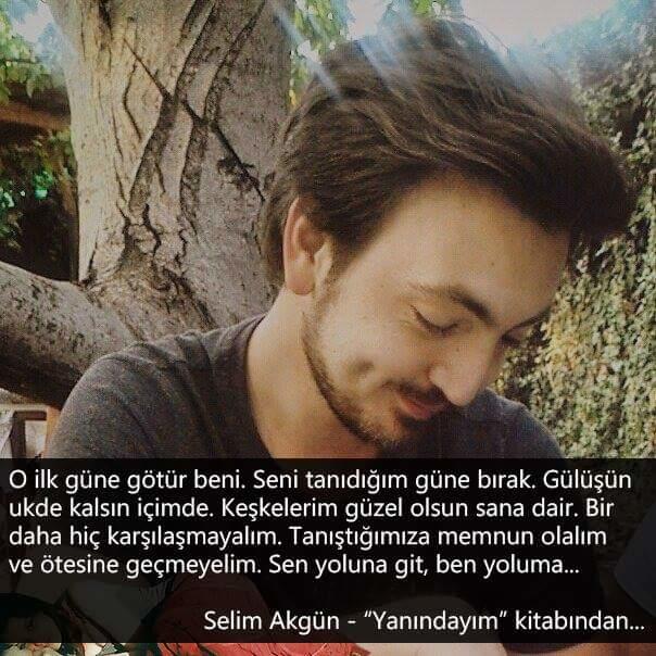 Fasulye ıslattım yarın giderim..