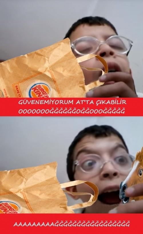 Burger King'in At Sevgisi