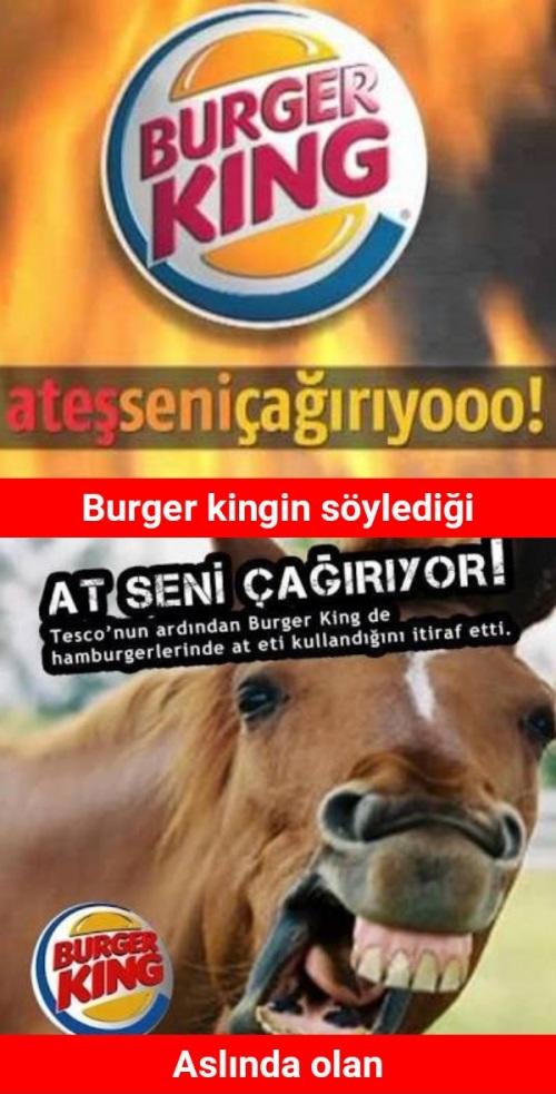 Burger King'in At Sevgisi
