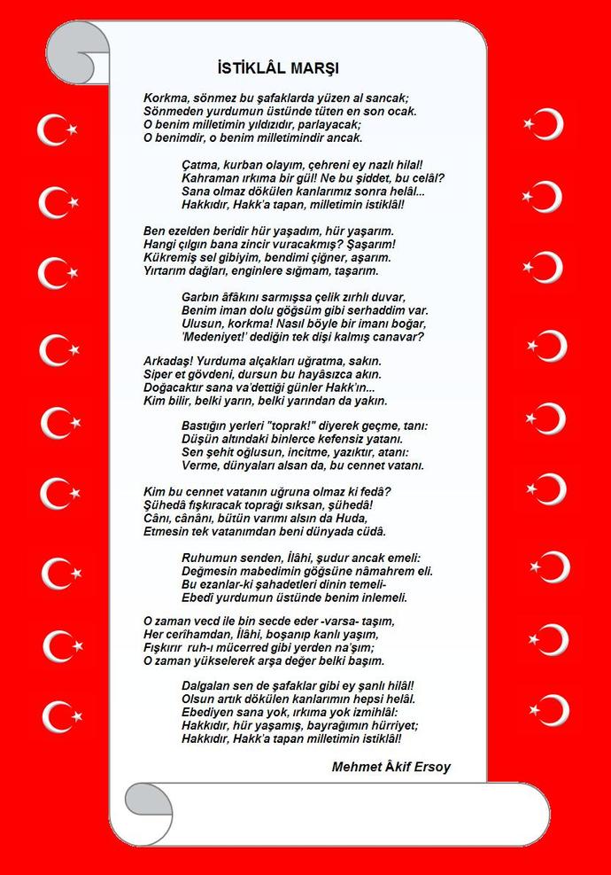 20 Aralık Mehmet Akif Ersoy'u Doğum Gününde Anıyoruz