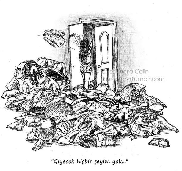Bir Kadının Gündelik Hayatındaki 12 Hali :)