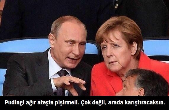 Vladimir Puding'ten herkese selamlar