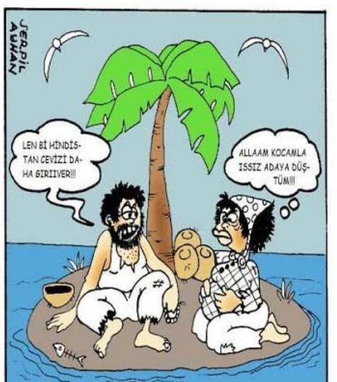 Issız Ada ve O Meşhur 3 Şey