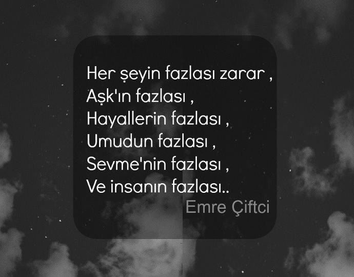 Emre'nin Yazdıkları