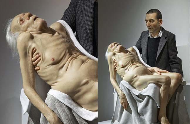 Heykeli Gerçeğe Dönüştürmeyi Başaran Mükemmel Sanatçı; Ron Mueck