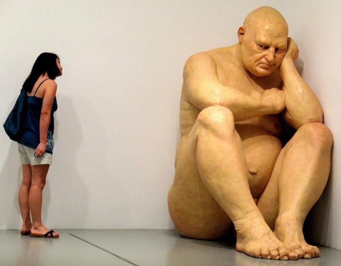 Heykeli Gerçeğe Dönüştürmeyi Başaran Mükemmel Sanatçı; Ron Mueck