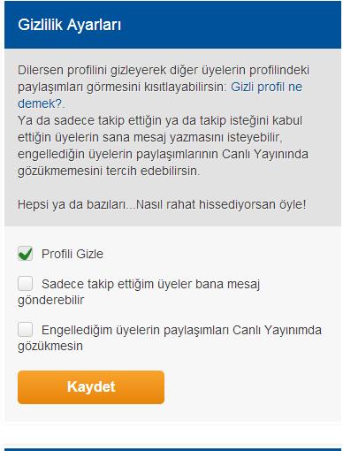 KızlarSoruyor Kullanım Kılavuzu