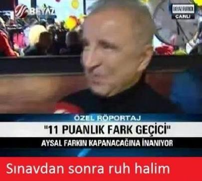 Beni Notlarımla Ölçmeyin! İnsanlığımla Ölçün