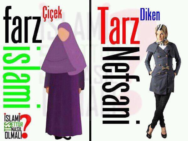 Tesettür Tarz değil Farzdır !