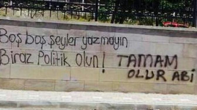 Hayatı Sorgulatan Duvar Yazıları