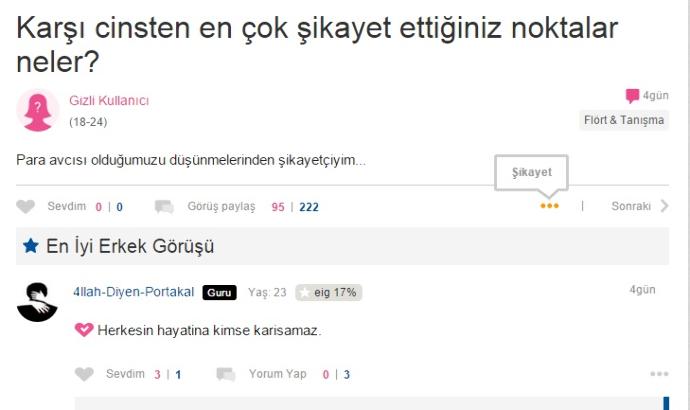 KizlarSoruyor'un Yeni Güncellemesi: Sevdim!