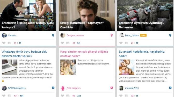 KizlarSoruyor'un Yeni Güncellemesi: Sevdim!