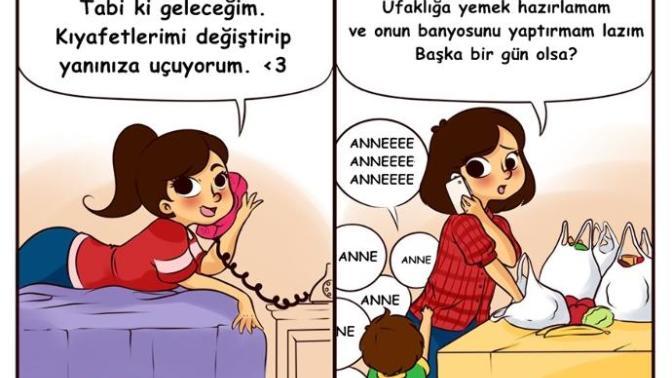 Annelik ÜzerineTrajikomik Durumlar