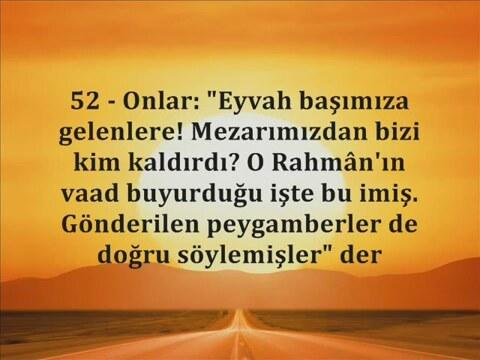 Ölümle Başlayan Kabir Yolculuğu