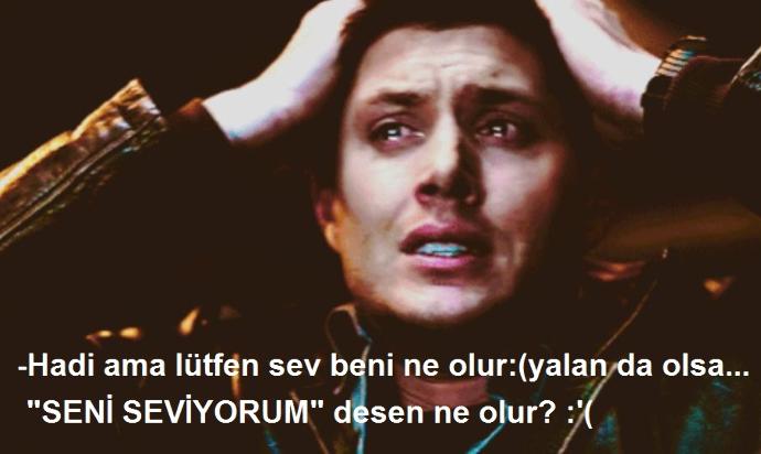 Ondan sadece beni sevmesini istedim