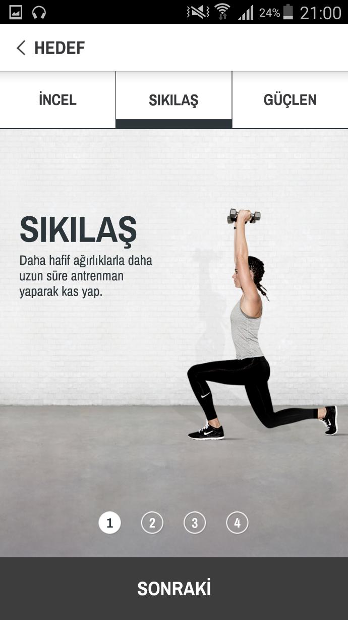 Nike Training Club Uygulaması: Evde Ekipmana İhtiyaç Duyulmadan Yapılabilecek Egzersizler