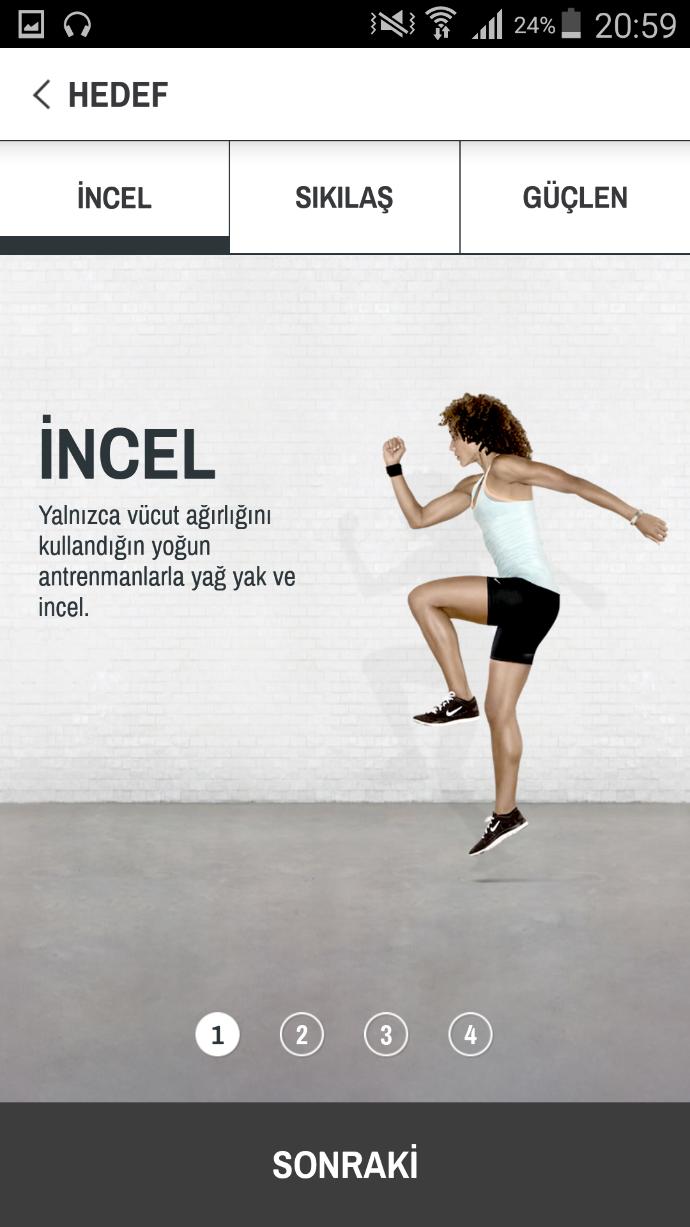 Nike Training Club Uygulaması: Evde Ekipmana İhtiyaç Duyulmadan Yapılabilecek Egzersizler