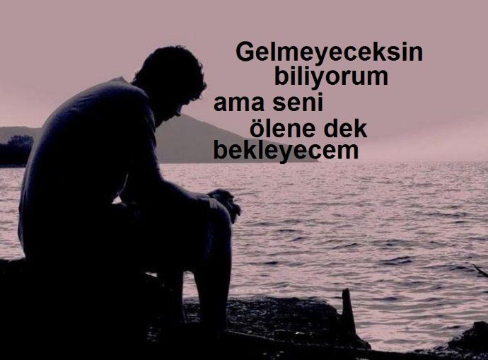 Bundan sonra sadece bekleyeceğim