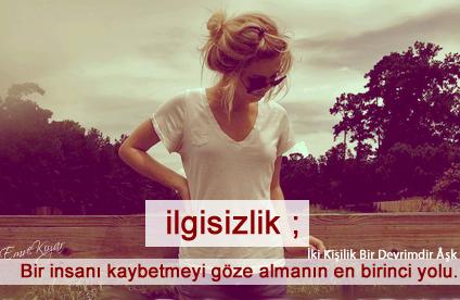 Ayrılık kokan hareketler..